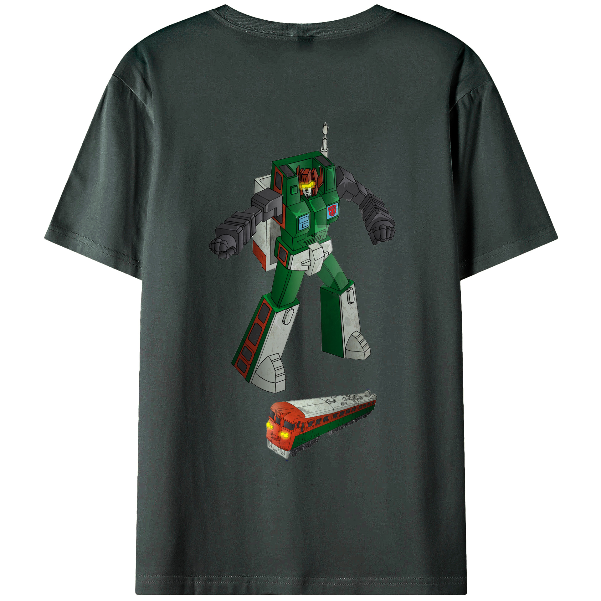 （画像用）  綿100％ メンズ半袖Tシャツ（バックプリント） 通気性